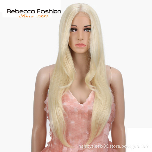 Popular 613 ombre colored for women Long straight High temperature fiber hair lace front wig synthetic hair wigs